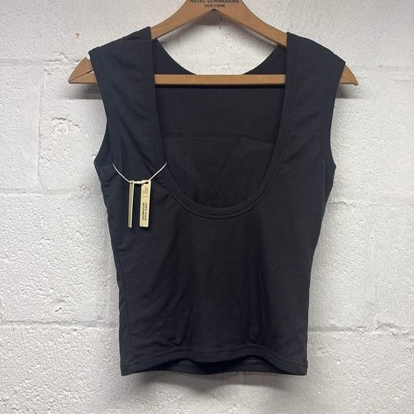 NEW OGL passed tanktop low back sz small charcoal - Picture 3 of 5